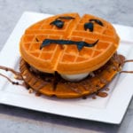 Mackie’s 19.2 launches pumpkin waffles and black ice cream at their Aberdeen ice cream parlour for Halloween