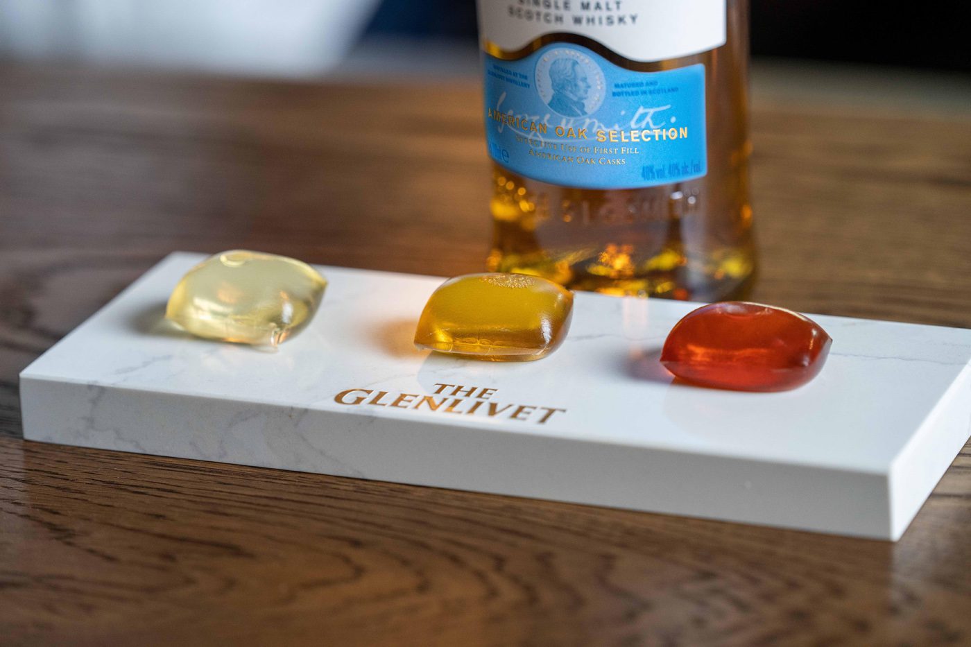 Glenlivet whisky pods