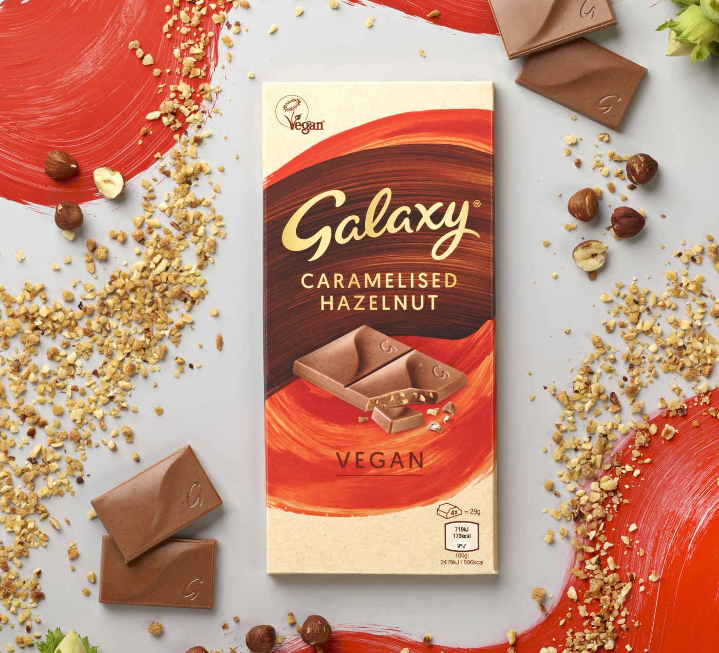 Galaxy vegan chocolate 