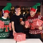 Tennent’s offer Christmas gift-wrapping service where you get to relax with a free pint