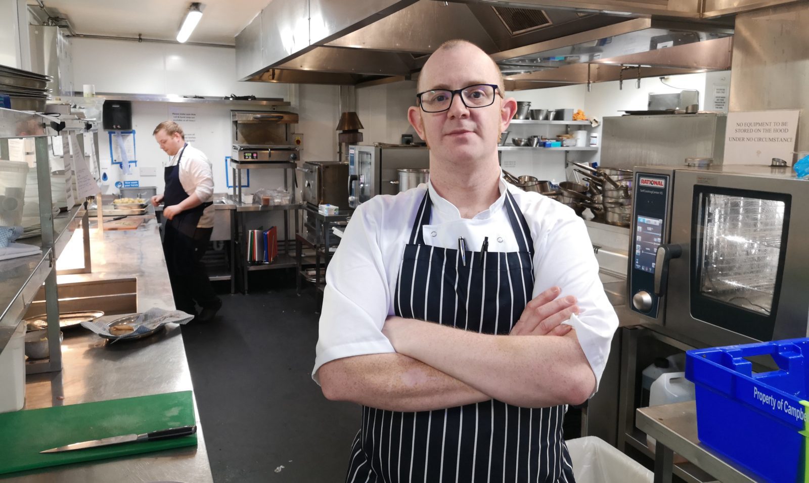 In the Kitchen: Dan Mellor of Surf & Turf restaurant, Macdonald Hotel ...