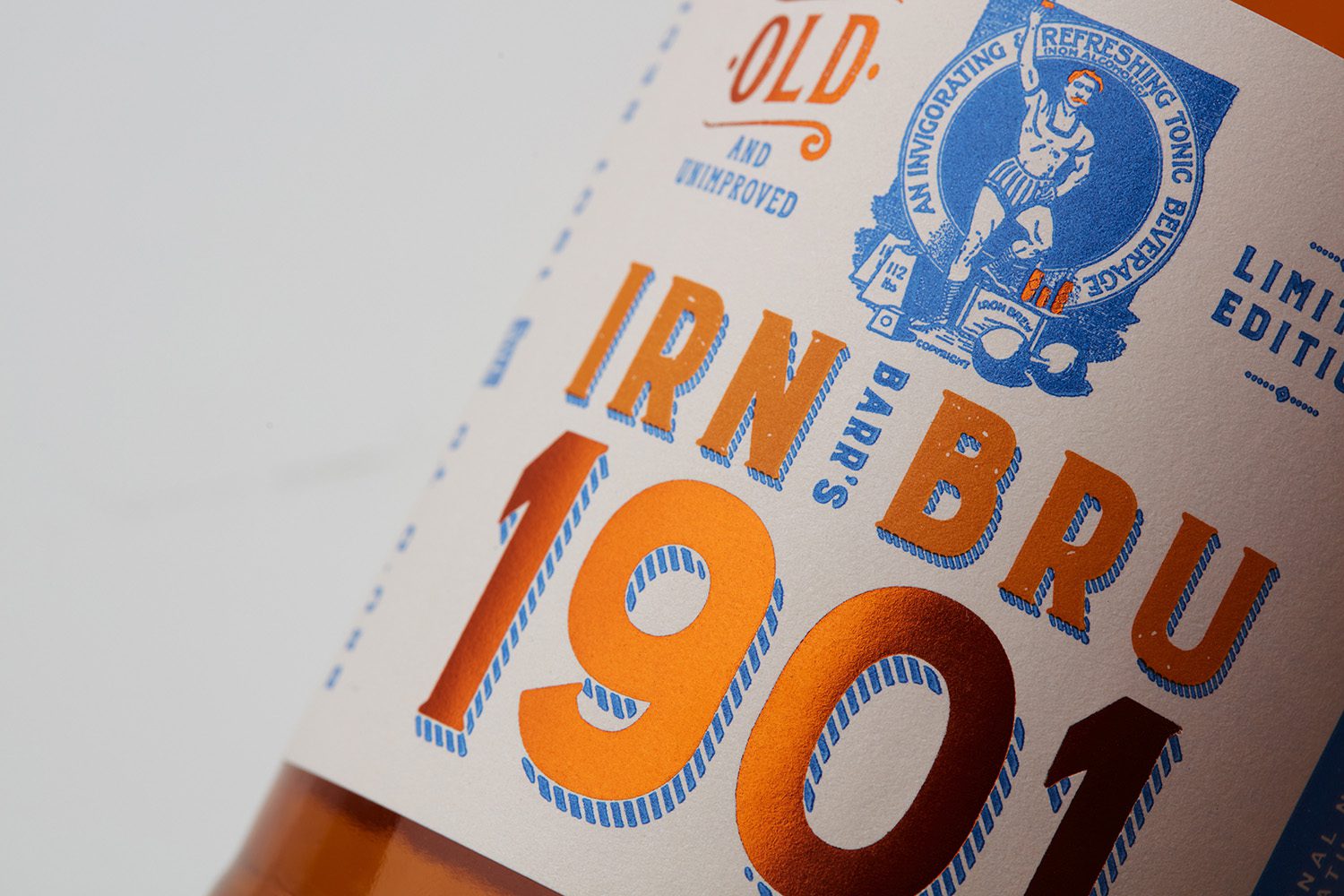 Irn Bru 1901 Full Sugar No Sweetners Christmas Limited Edition CRATE.