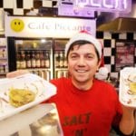 Popular Edinburgh chippy gets in to festive mood with return of its deep-fried Christmas pudding