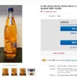 Out-of-date 'Rabbie Burns' bottle of original recipe Irn Bru on sale on eBay for £250