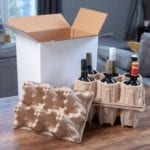 Scottish company creates innovative new plastic-free packaging that's perfect for safely shipping bottles