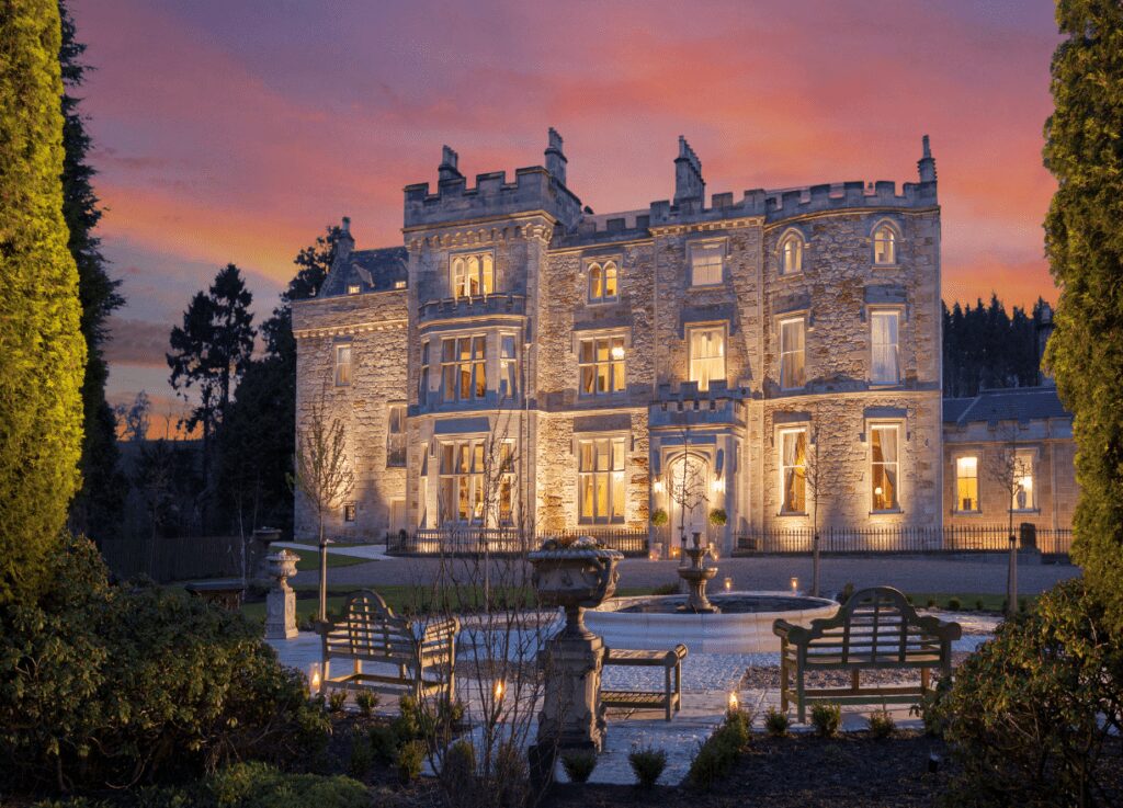 Michel Roux Jr and Judy Murray's 'fairytale' Scottish castle hotel dinner Crossbasket Castle