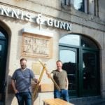 Innis & Gunn celebrate opening of new Leith taproom with metre-long beers and hot dogs