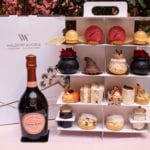Edinburgh's Waldorf Astoria is offering home delivery of wizard themed afternoon tea