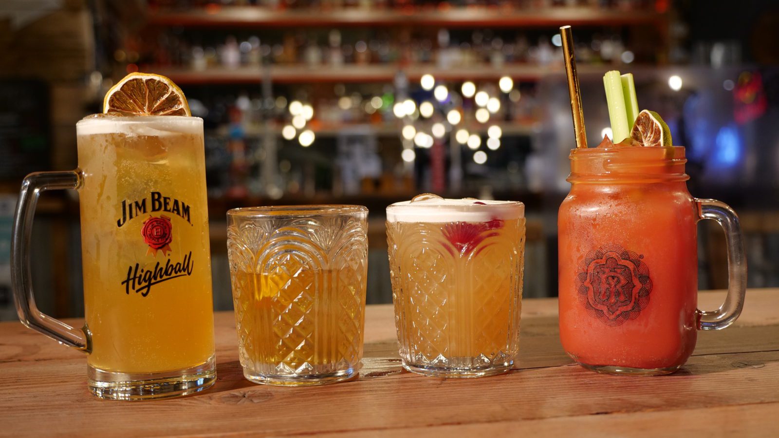 Over in the East End, Van WInkle offers cocktails and BBQ in an wild west-esque pub