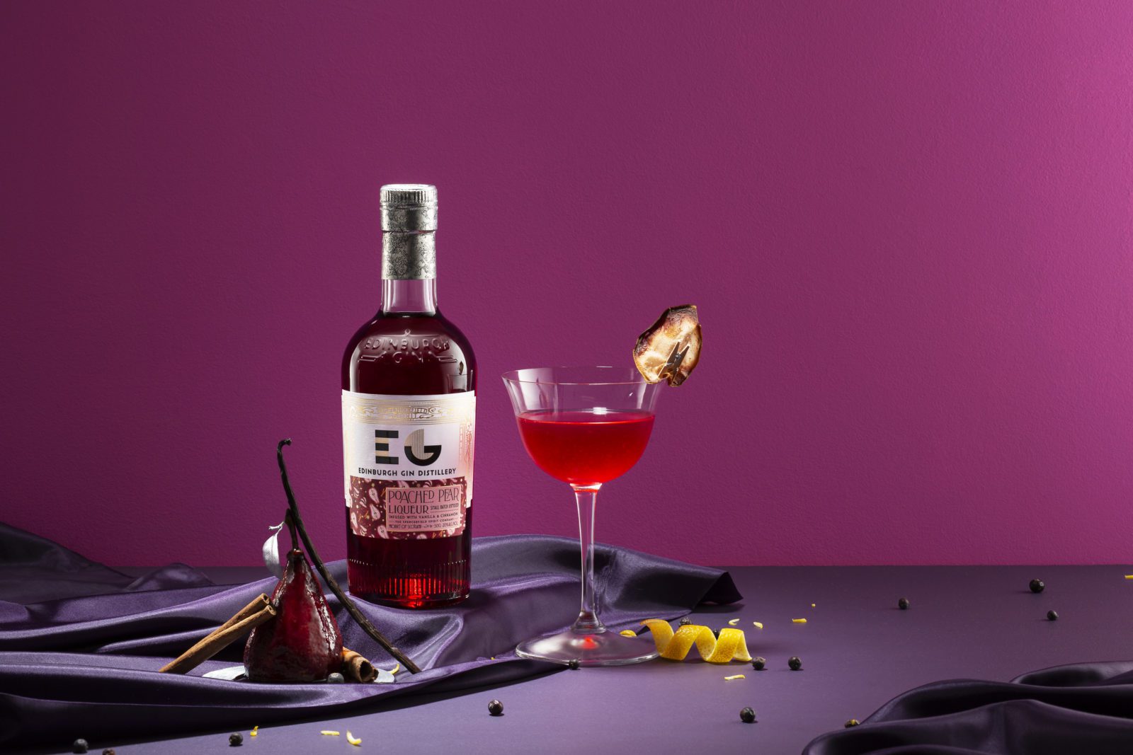 Edinburgh Gin add poached pear liqueur to flavoured gin range and it