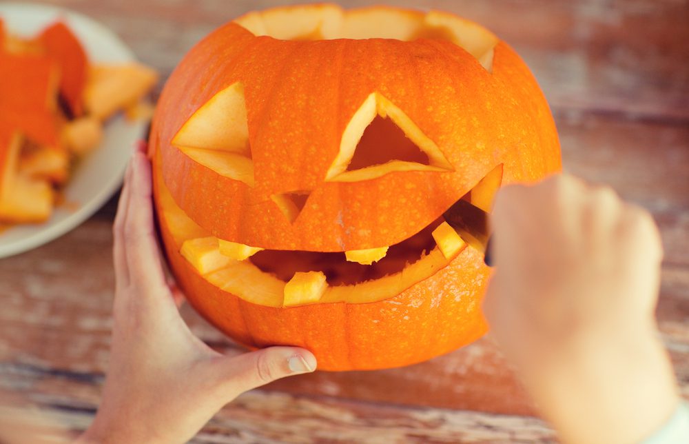 Pictures Of Pumpkin Faces To Carve Easy