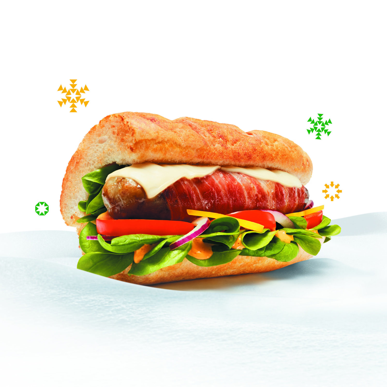 Subway is serving a 'pigs in blankets' sandwich for Christmas the
