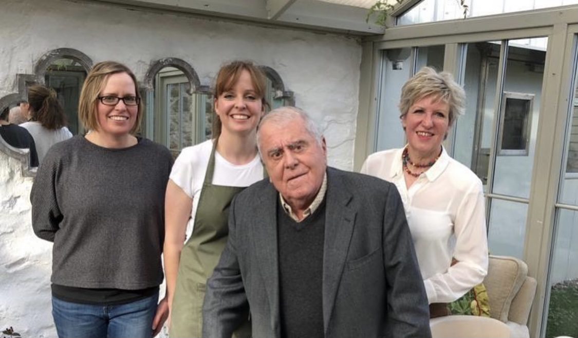 Picture attached of right to left: Katy Rodger, Albert Roux, Catherine Taylor, Helena Johnston