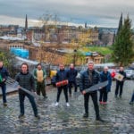 Scottish chefs Tom Kitchin and Martin Wishart get behind Taste Edinburgh campaign - encouraging support for local hospitality businesses