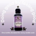 Buck & Birch donate bottles of Elderberry Elixir to those in need