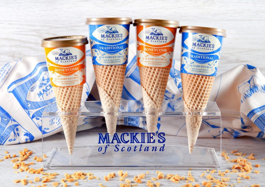 Mackie's of Scotland, make icecream