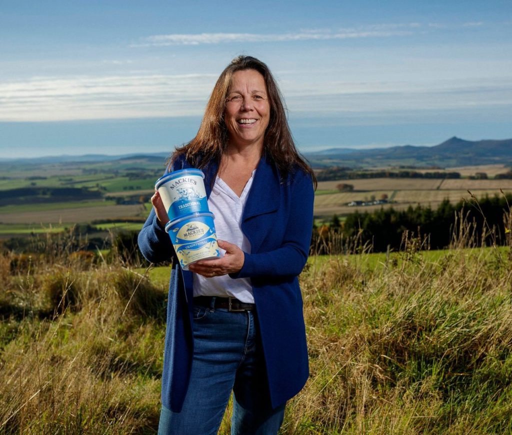 Karin Hayhow Marketing manager of Mackie's of Scotland