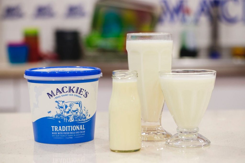 Mackie's of Scotland, 'taste the real dairy difference'