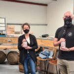 Cabinet minister visits Aberdeenshire rum producer