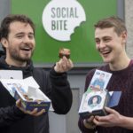 Bake Off winner Peter Sawkins collaborates with Social Bite on limited edition brownie boxes