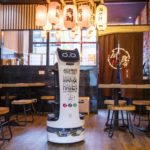An Edinburgh restaurant has introduced a robot cat waiter that sings happy birthday