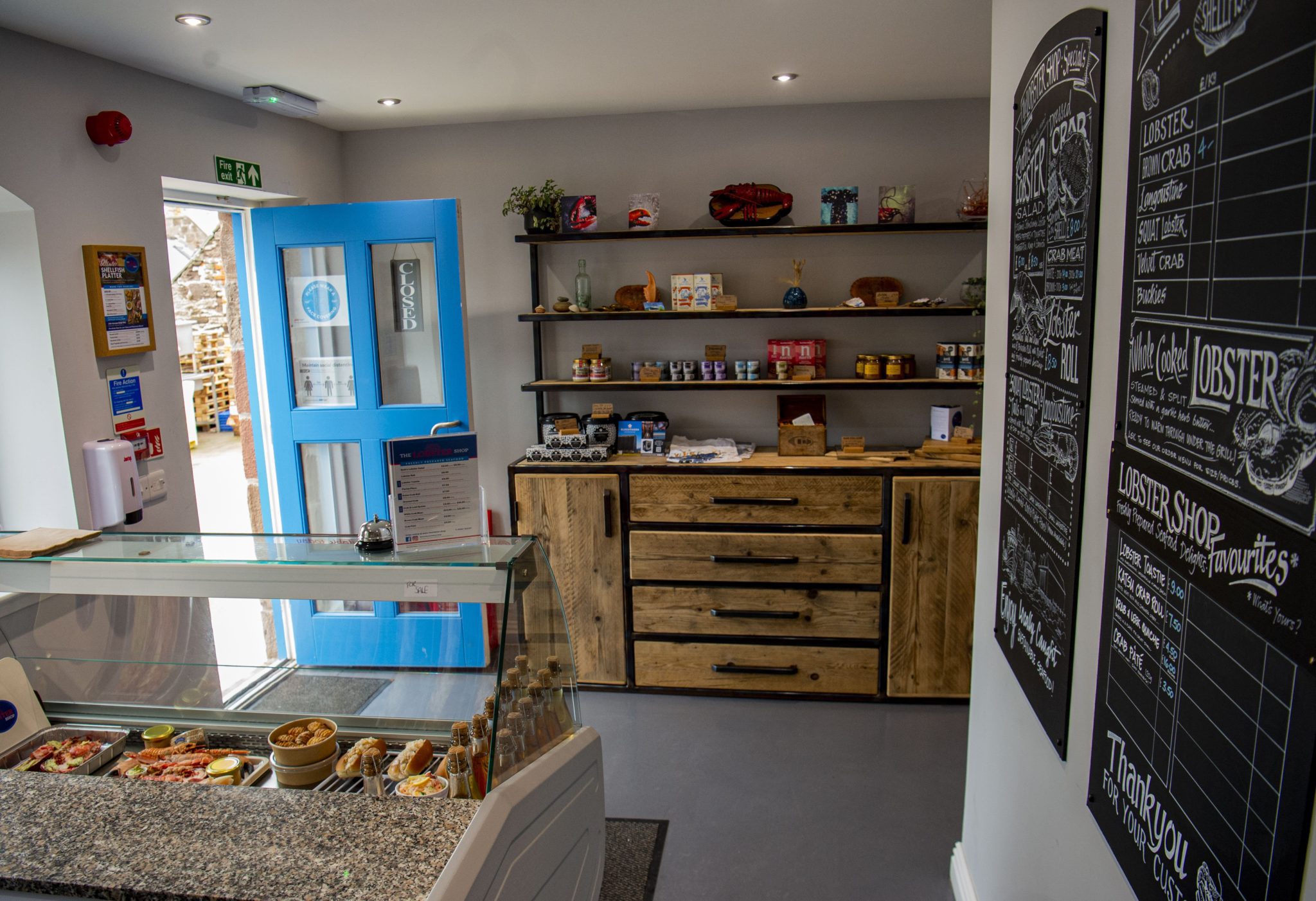 Scotland's Larder Loren McBay from The Lobster Shop Johnshaven