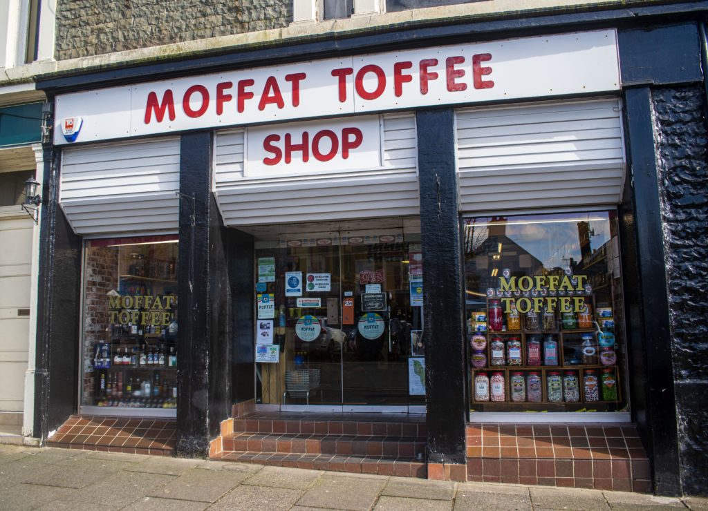 The Moffat Toffee shop