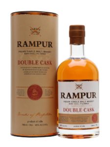 Rampur Double Cask Single Malt Whisky, 45%