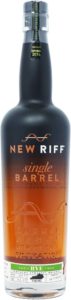 New Riff Single Barrel Rye Whiskey 70cl