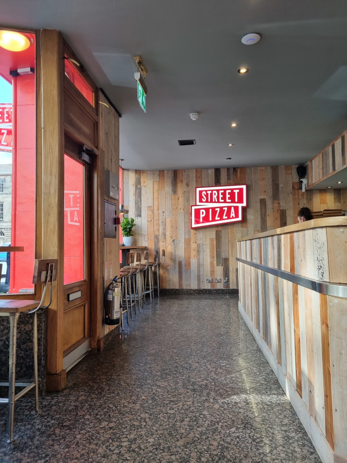 Gordon Ramsay Street Pizza, Edinburgh, review we sit in for pizza