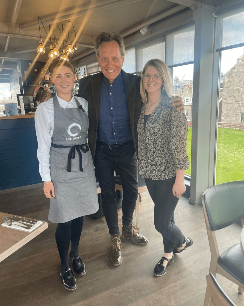 Scottish restaurants celebrities