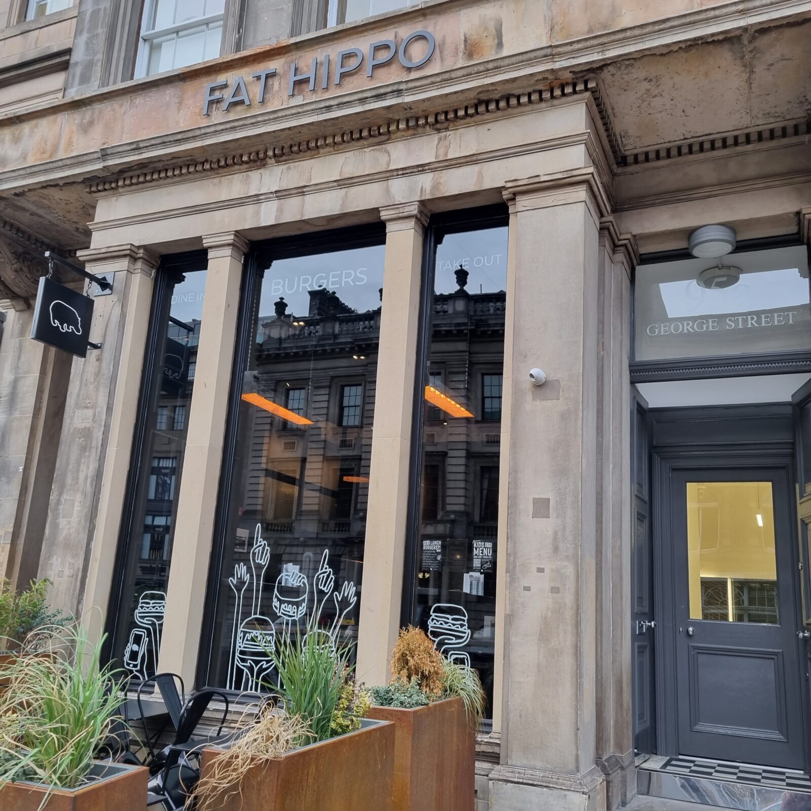 Fat Hippo, Edinburgh, restaurant review are their loaded burgers a
