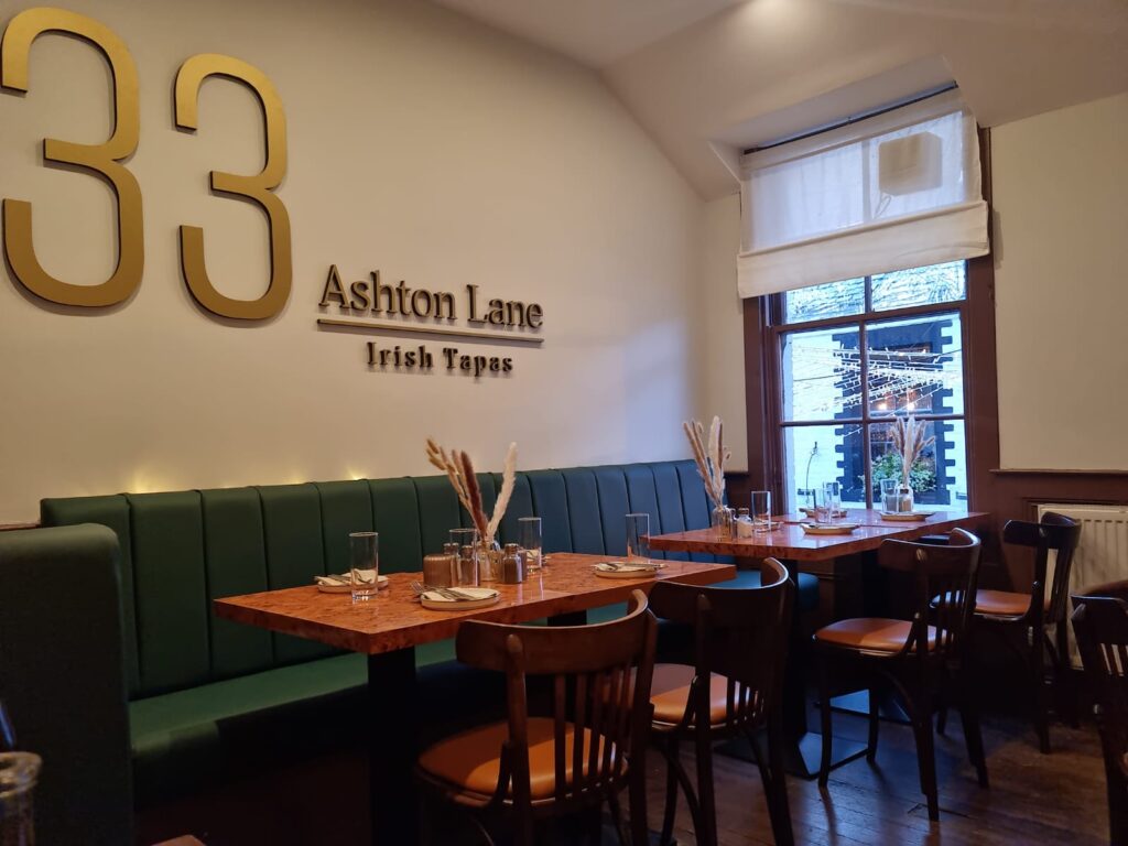 33 Ashton Lane Glasgow review