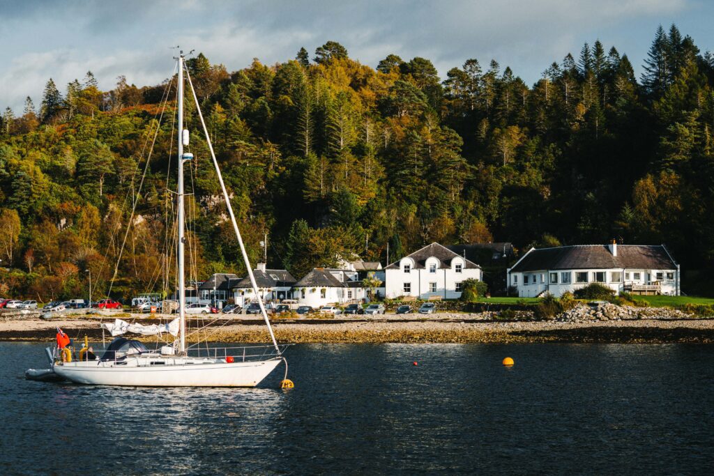 best water-side dining Scotland