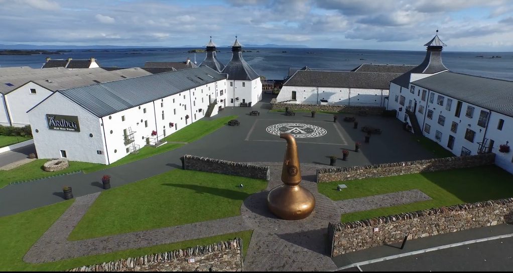 The scenic island distillery with amazing food and beautiful views that's been named 'best whisky experience in Scotland'