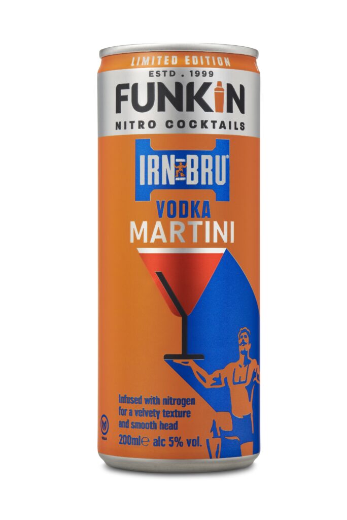 Irn Bru vodka martini