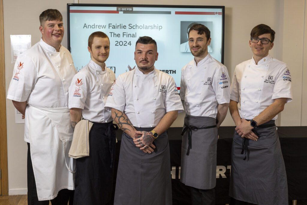 Andrew Fairlie scholarship winner 2024