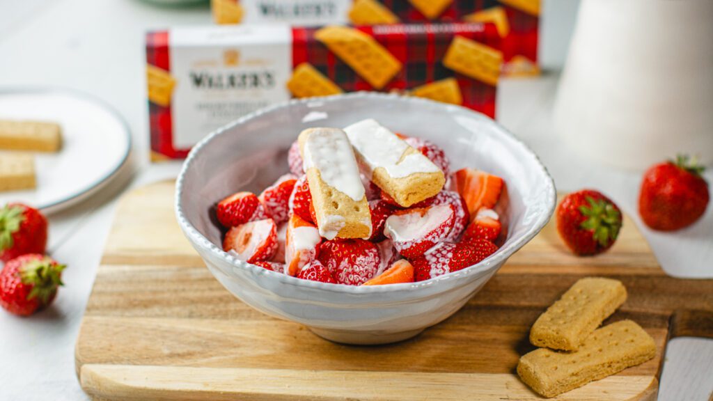 Andy Murray's strawberries and cream recipe