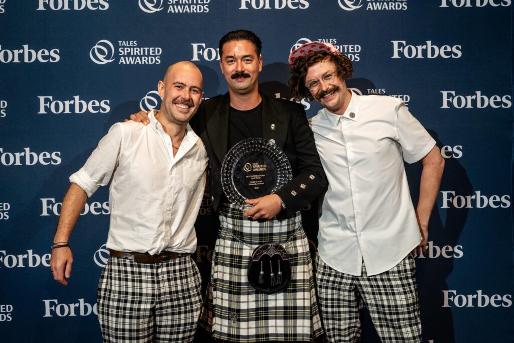 Iain McPherson Best Bartender Panda and Sons Awards