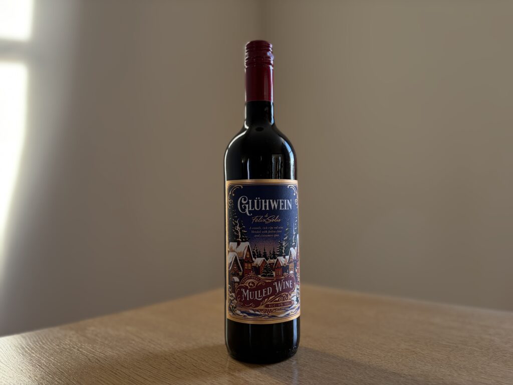 A bottle of Glühwein by Felix Solis
